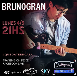 Brunogram en vivo @ Facebook Live